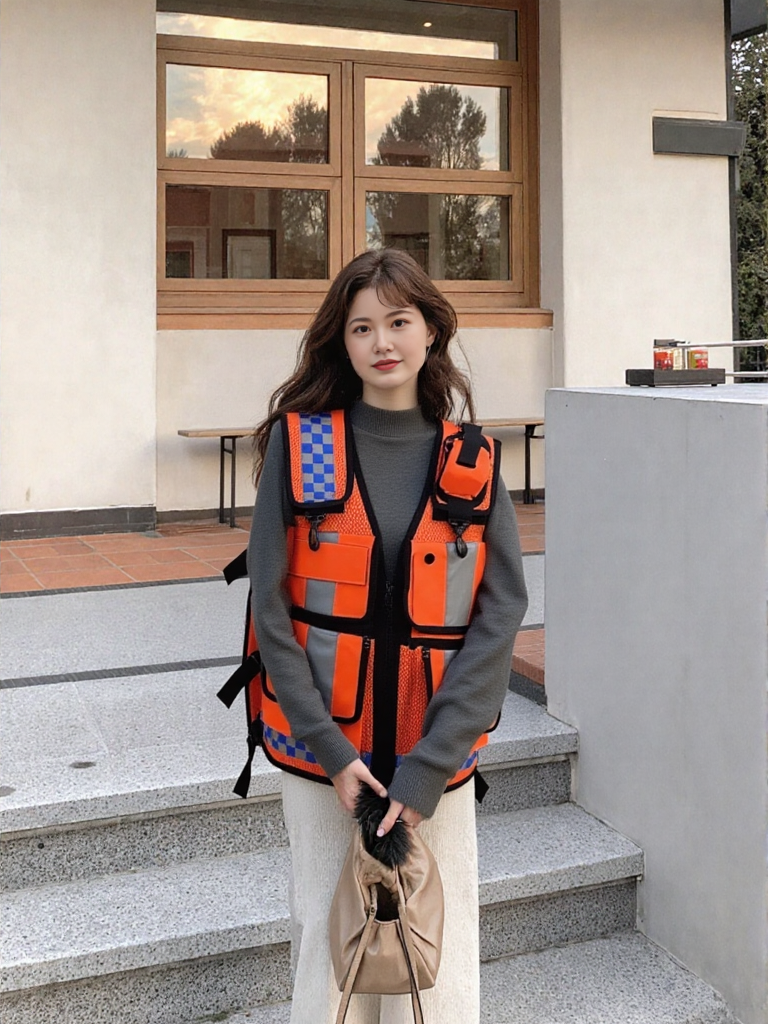 안전조끼(01-주황)
